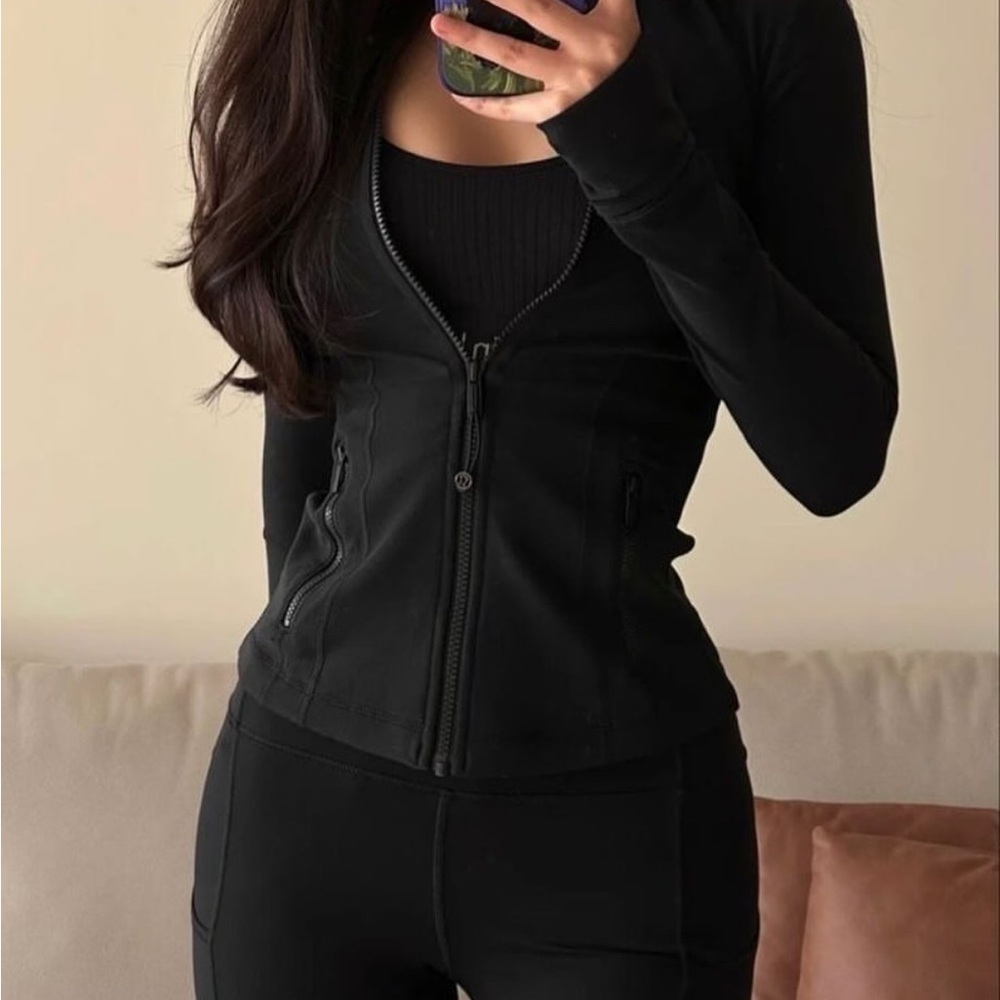 Lululemon Black Define Hooded Jacket Nulu